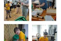 Занятие на укрепление мышц запястья, локтя и плеча.
<br />
<br />